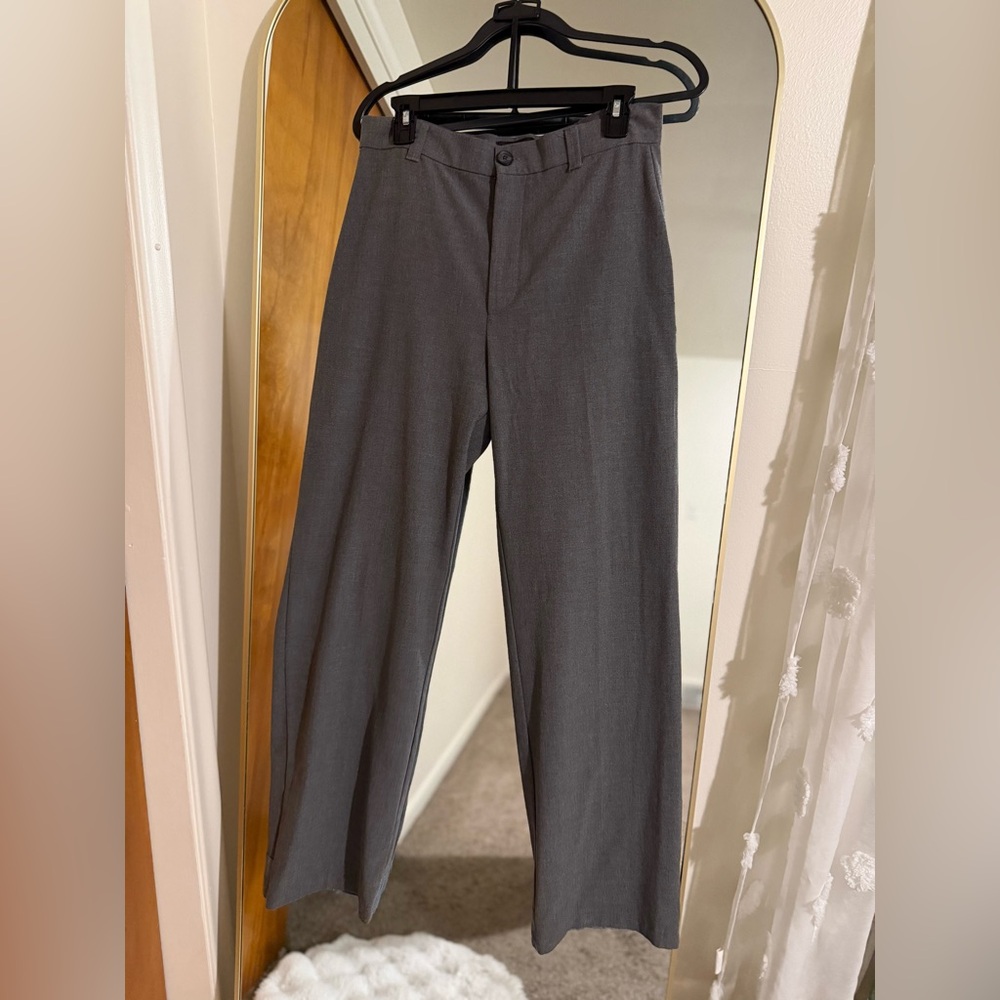 Pull&Bear Women's Gray Blazer And Pants View 3